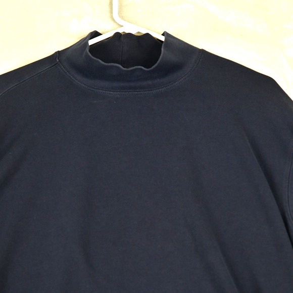 LL Bean Sweatshirt Mens XL Blue 100% Cotton Long Sleeve Pullover 187369 - Picture 4 of 8